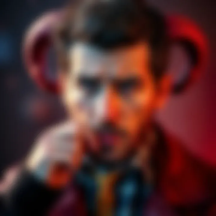 An Aries man looking conflicted, with a thoughtful expression symbolizing hot and cold emotions in relationships.