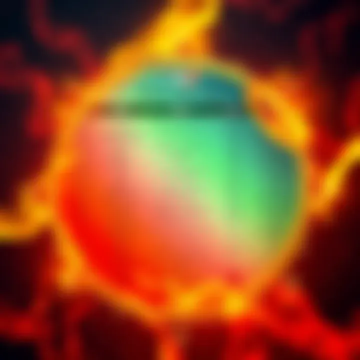 A colorful graphic displaying a tier list ranking various Aries Sun traits and characteristics.