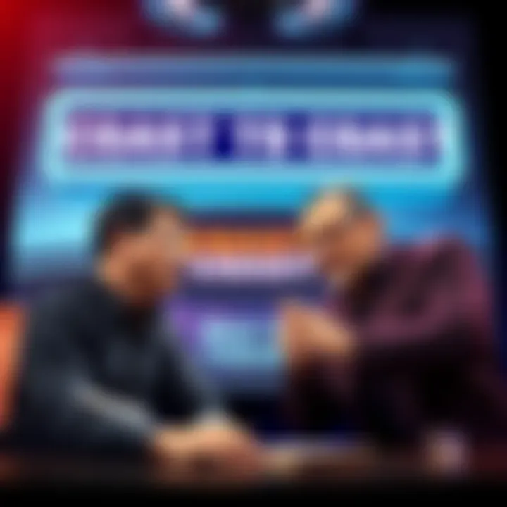 Art Bell and George Noory discussing a topic on Coast to Coast radio show