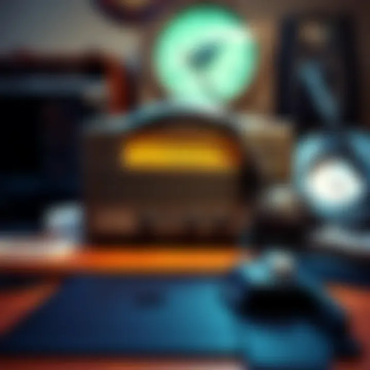 Art Bell Radio Show A vintage radio with headphones on a desk, symbolizing the search for Art Bell episodes