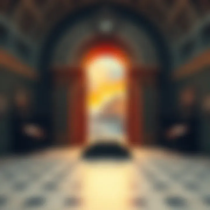 Artwork in the Louvre depicting what looks like a portal to another planet