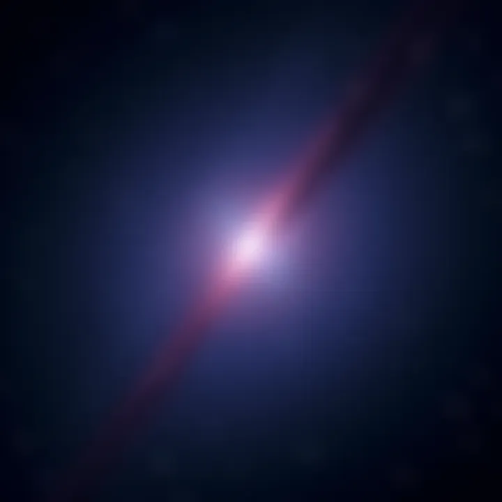 An unusual object moves in a starfield photo from the Artemis II mission, contrasting with the stationary stars around it.