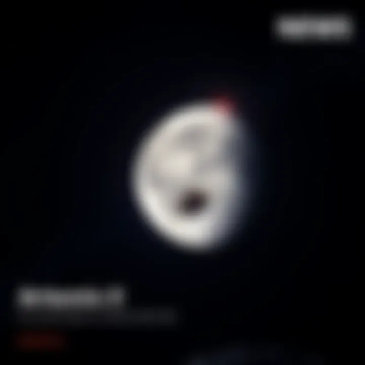 Artemis II spacecraft crossing the dark side of the moon with communication blackout.