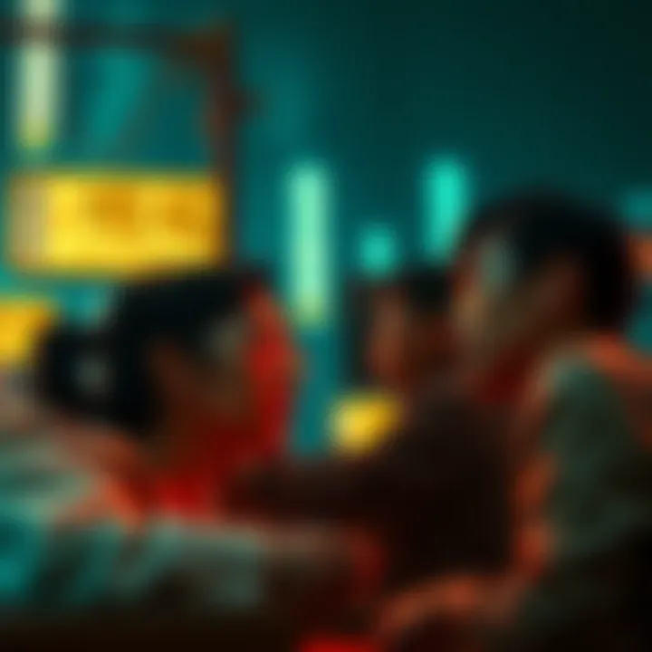 A scene from Wong Kar Wai's film 'As Tears Go By' showing emotional moments between characters