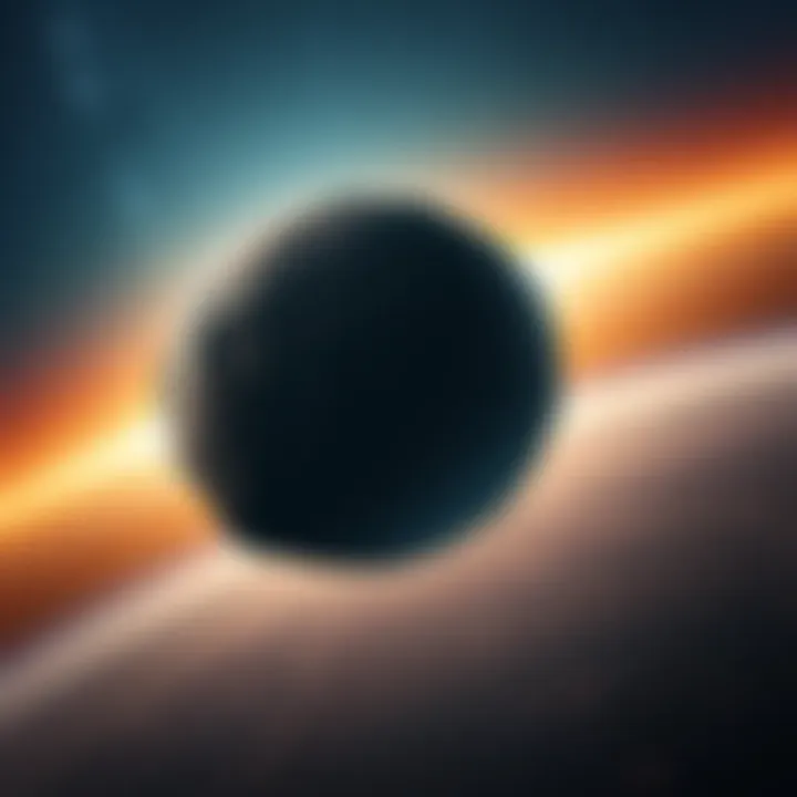 A large asteroid in space approaching Earth, symbolizing potential world-ending events, with a backdrop of the stars.