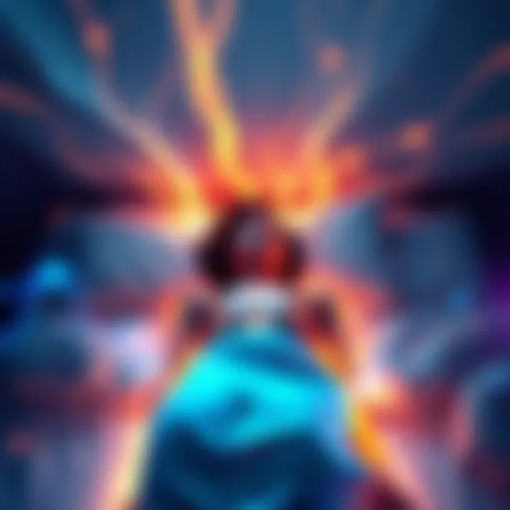 A person lying on a bed, surrounded by gentle light, symbolizing the state of astral projection, with visual waves indicating energy flow.