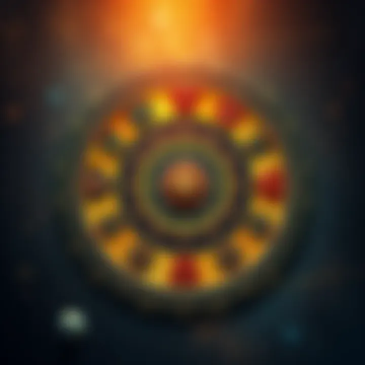 A detailed astrological chart highlighting Buddh Aditya Yog and retrograde Mercury aspects, with symbols representing their relationships and influence on careers.