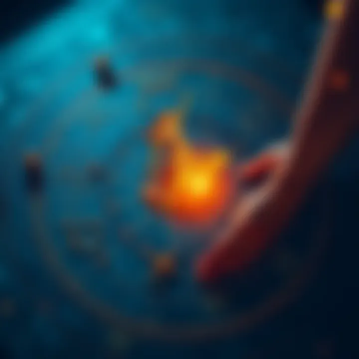 An astrological chart highlighting Venus approaching the 1st house, with zodiac symbols and celestial signs.