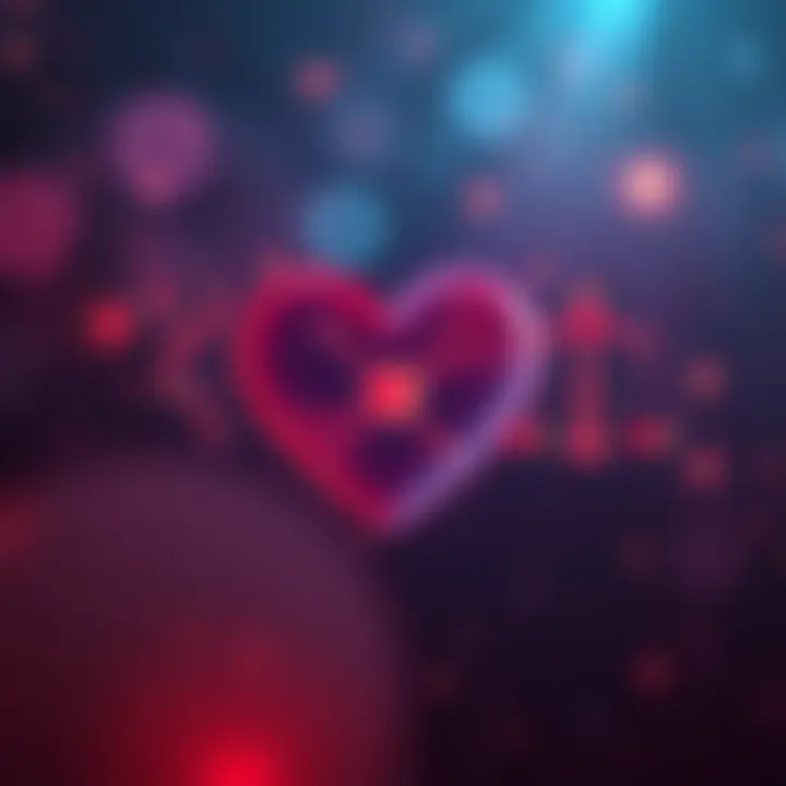 A graphic showing the symbols of Pisces, Aquarius, and Libra alongside a heart, representing attraction patterns in astrology.