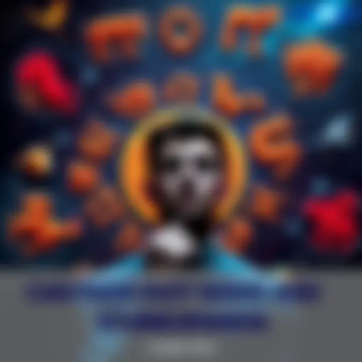 Astrological Signs and Stubbornness A collection of zodiac symbols representing fixed signs with a person contemplating their traits