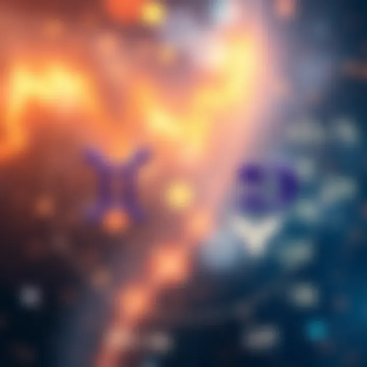 Illustration showing Gemini astrological symbols along with representations of 0 and 29 degrees, highlighting the energy and mastery aspects of these degrees.