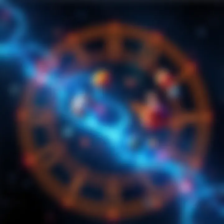 Astrological Insights: The Art of Understanding Transits A visual representation of astrological symbols and planetary movements