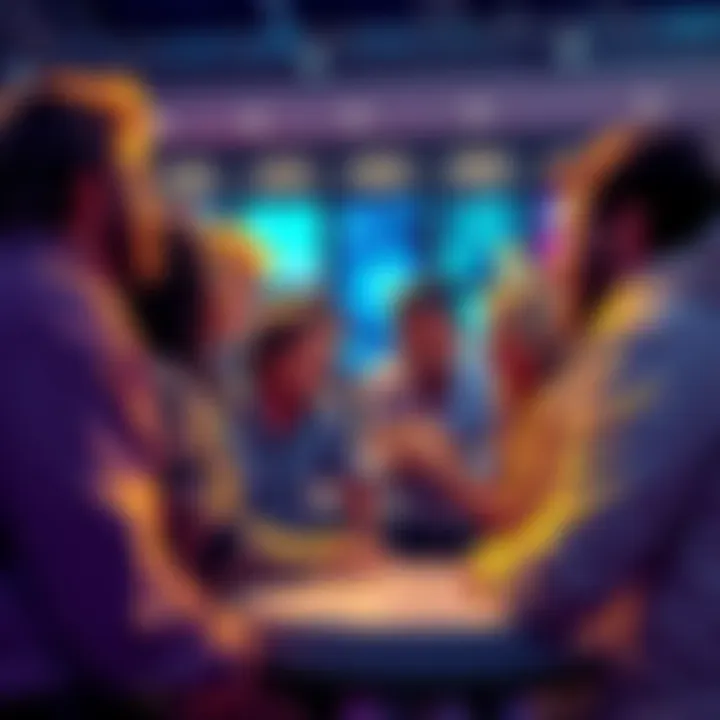 Astrology Basics Discussion People sharing their astrology basics, including initials and big three signs, in a lively conversation.