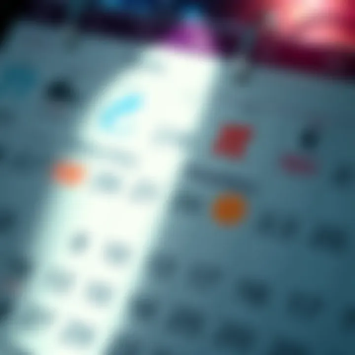 A calendar with astrology symbols highlighting favorable dates for scheduling surgery