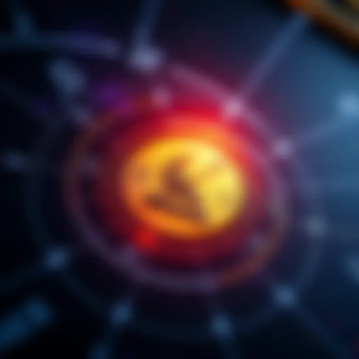 An astrology chart featuring the Mercury symbol prominently, illustrating the concept of Mercury retrograde.