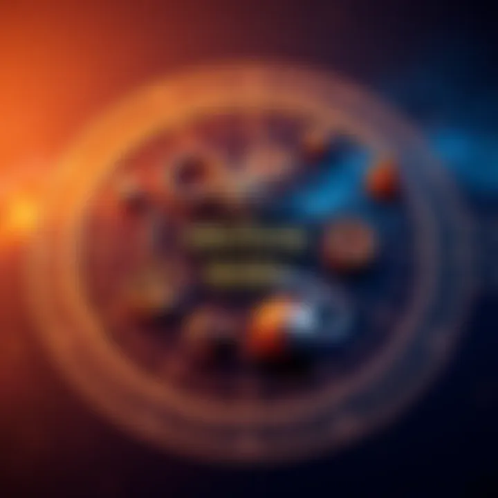 A visual representation of an astrological chart highlighting Neptune and Mars as potential rulers.