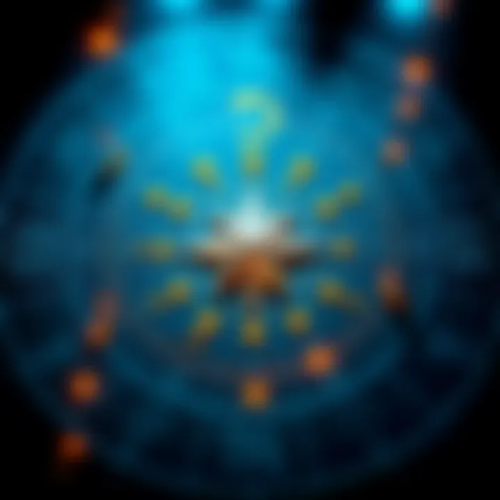 An astrology chart with various symbols and stars, suggesting insights into love and relationships