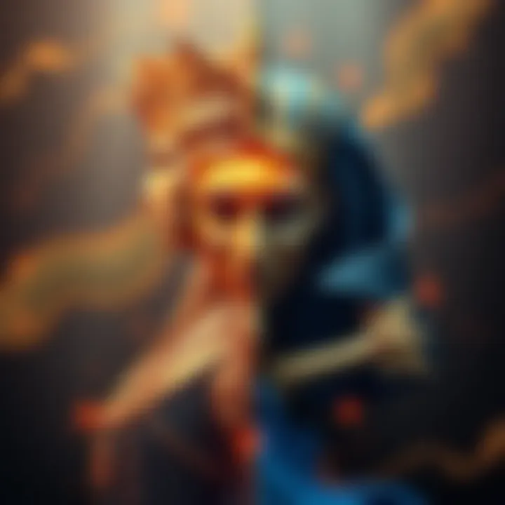 A split image of Athena, the Greek goddess of wisdom, and Thoth, the Egyptian god of writing and knowledge, each representing their contributions to wisdom and scholarship.