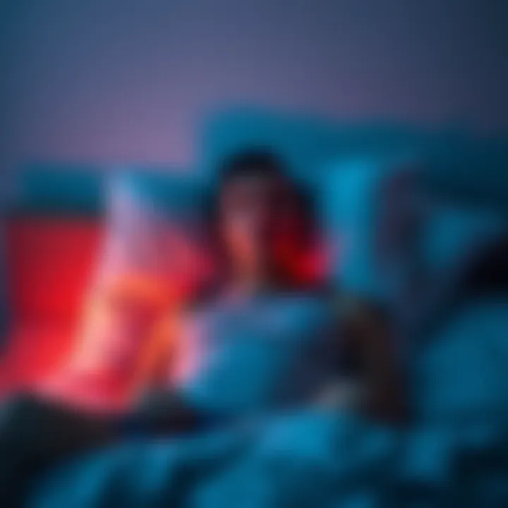 A semi-pro athlete sitting up in bed, looking shocked and confused after waking up wet from a dream.