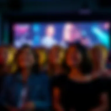 Audience Emotion Reaction to Disclosure Day Group of viewers watching Disclosure Day, showing emotional responses with tears and smiles, reflecting on personal memories.