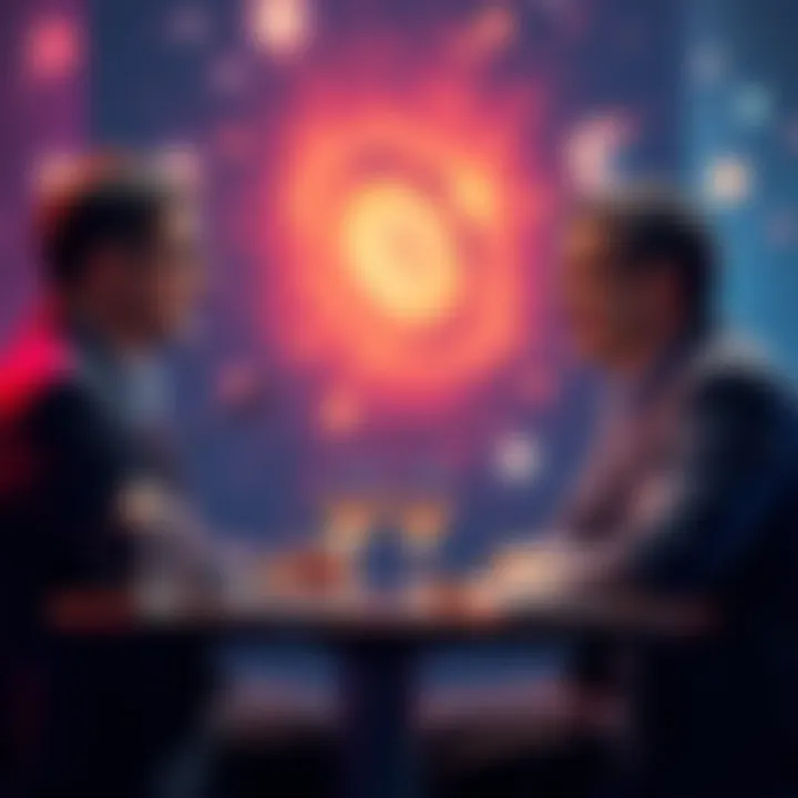 Avi Loeb debating Brian Cox about the nature of 3IATLAS in a scientific setting