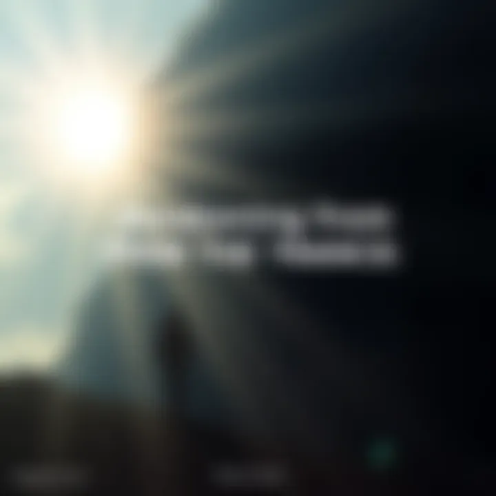 A person standing in sunlight, emerging from shadows, representing a moment of realization and clarity in consciousness.