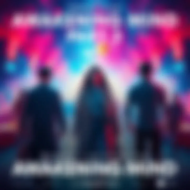 The poster for Awakening Mind Part 3: Liberation featuring vibrant colors and key characters in a dramatic scene.