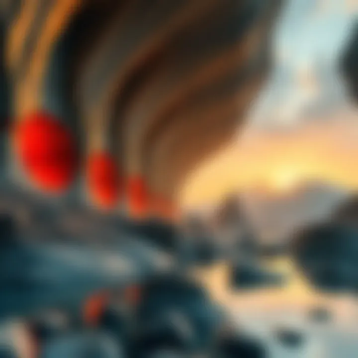 Hollow tubes emerging from solid rock near Lake Toson, showcasing natural formations in a mountainous area