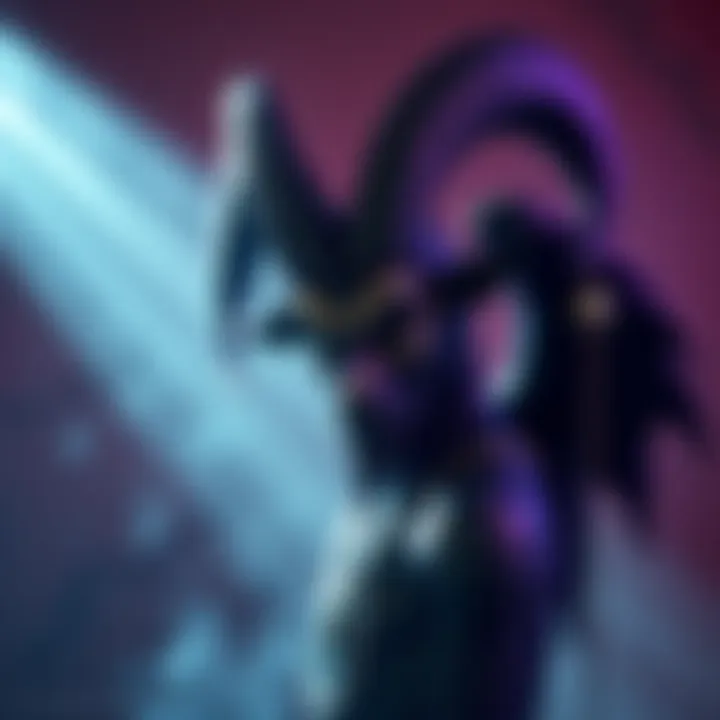 A representation of Baphomet, a half-human half-goat figure, symbolizing duality and mysticism.