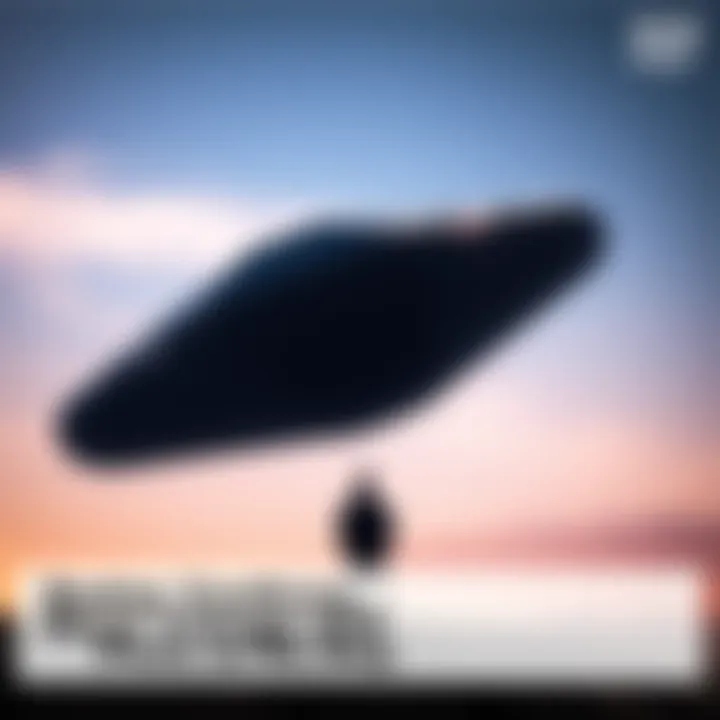 Bashar Black Triangle UFO Bashar standing near a large black triangle UFO in a clear sky