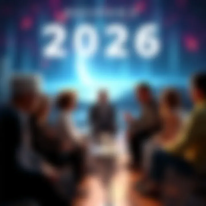 Bashar's Insights on 2026 A group of people discussing Bashar's insights about open contact and disclosure for humanity's future in 2026.