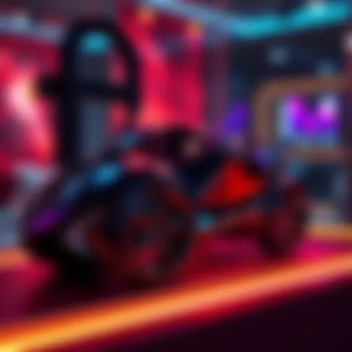 A shiny and elegant new item displayed attractively, showcasing its design and colors, attracting attention from viewers.