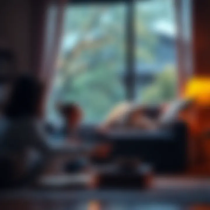 A welcoming scene with a beginner reader inviting people for free reading sessions, showcasing an open book and a cozy setting.