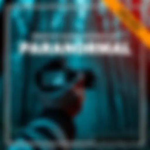 Believer Demands Clear Evidence of Paranormal A person holding a camera, looking at a dark forest, hoping to capture evidence of paranormal activity.