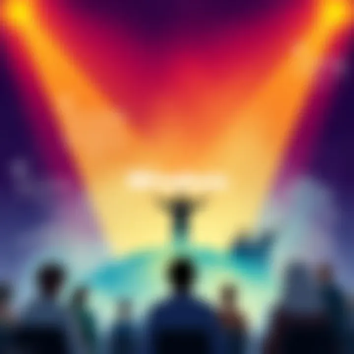 A vibrant illustration showcasing beloved quotes from a famous series, inviting community engagement and discussion.