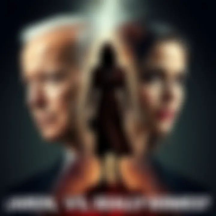 Joe Biden and Selena Gomez Clones Theory A collage of Joe Biden and Selena Gomez with a shadowy figure symbolizing cloning, illustrating the conspiracy theory.