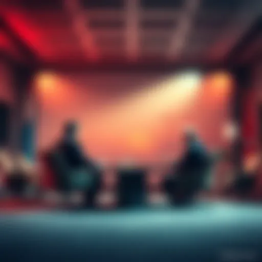 The leaders of the Big Three discussing their initiatives for 2025 in a conference room.