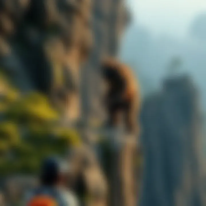 A large, ape-like creature spotted on a cliff near the Russian-Mongolian border in 1999.