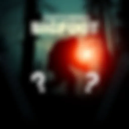 A poster featuring a silhouette of Bigfoot in a forest setting, with a film reel and question marks around it, representing the uncertainty of the documentary's release.