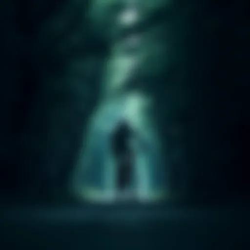 A cyclist rides on a narrow path surrounded by dense trees, illustrating feelings of isolation and fear while biking.