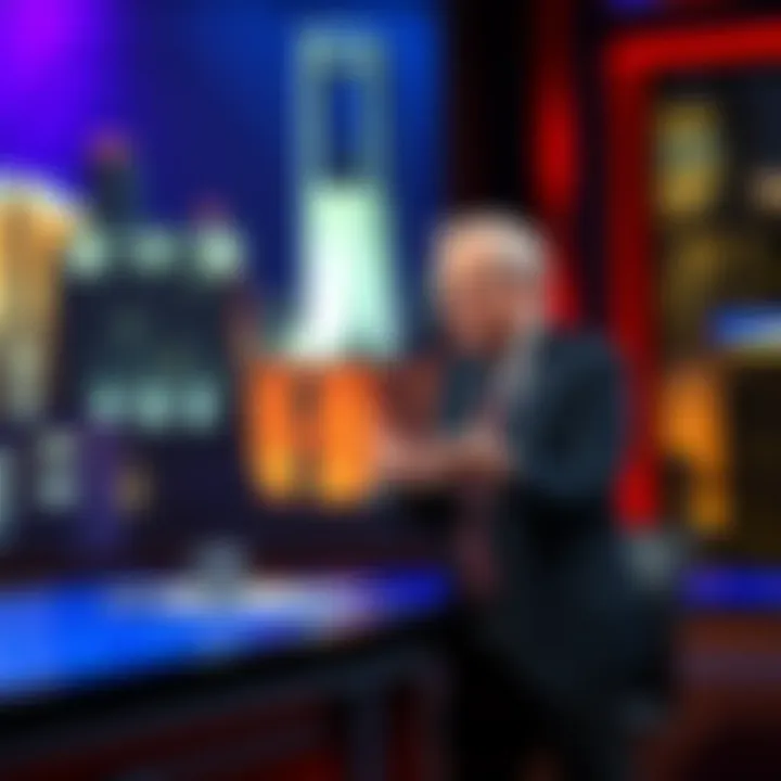 Bill Maher speaking at a desk on HBO's Real Time, engaging viewers with a discussion about transparency and current events