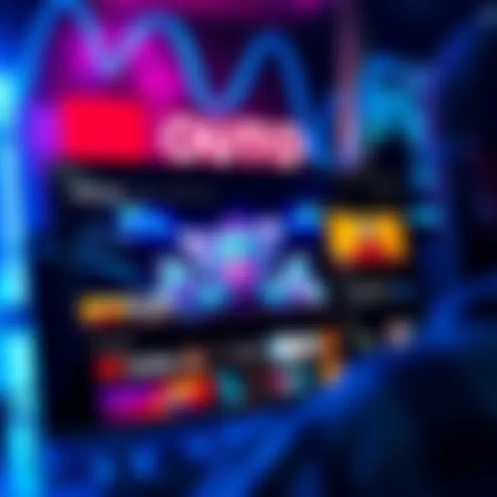 Screenshot of Bizarre Bub's YouTube channel showing video thumbnails and vibrant graphics