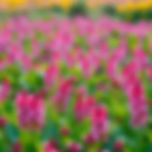 Vibrant fields of asphodel flowers blooming after spring rains, showcasing their lush green leaves and budding fruits.