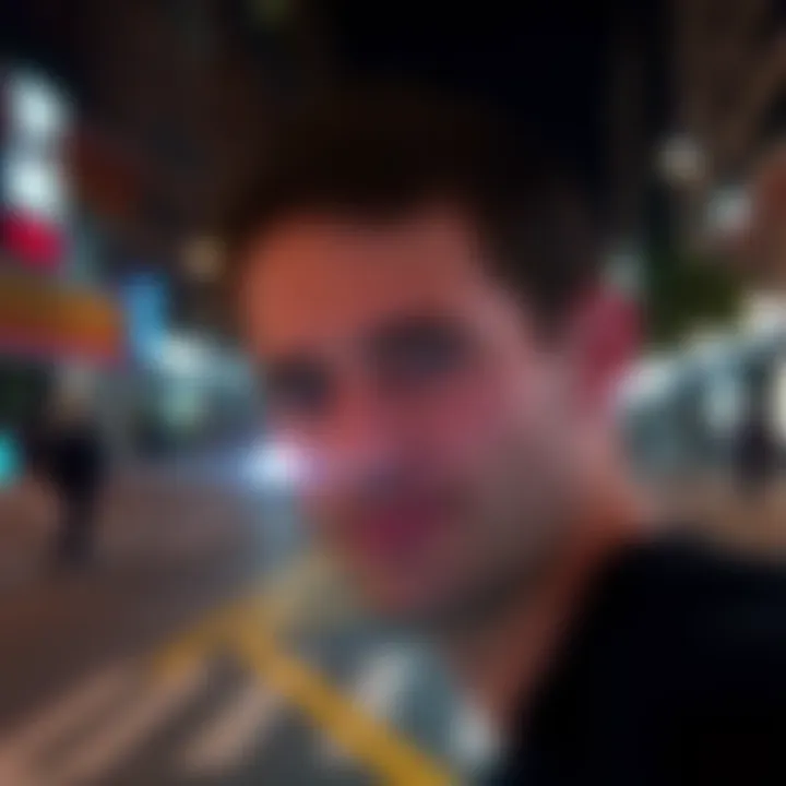 A screenshot of Google Maps showing a blurred face in a street view image from 2009