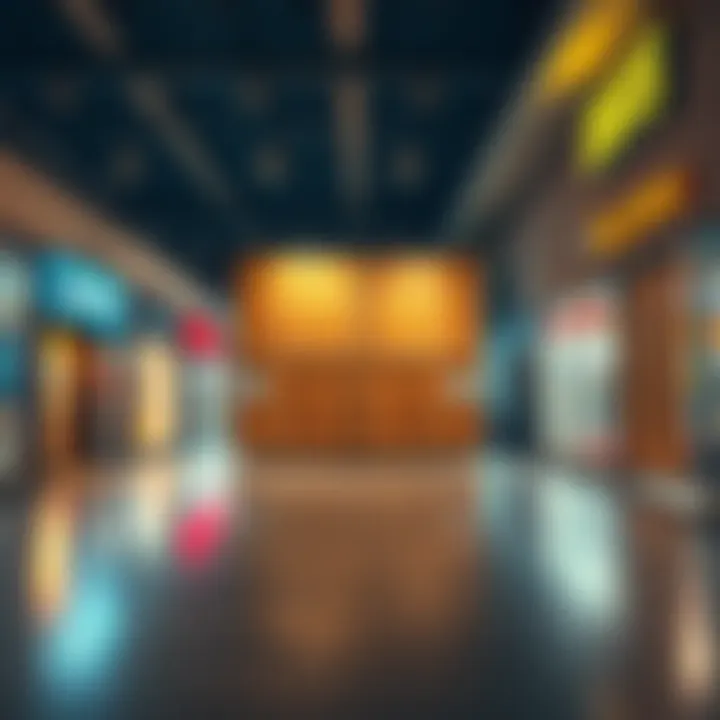 A local mall covered with wooden boards at all entrances, creating a sense of closure and confusion among passersby.