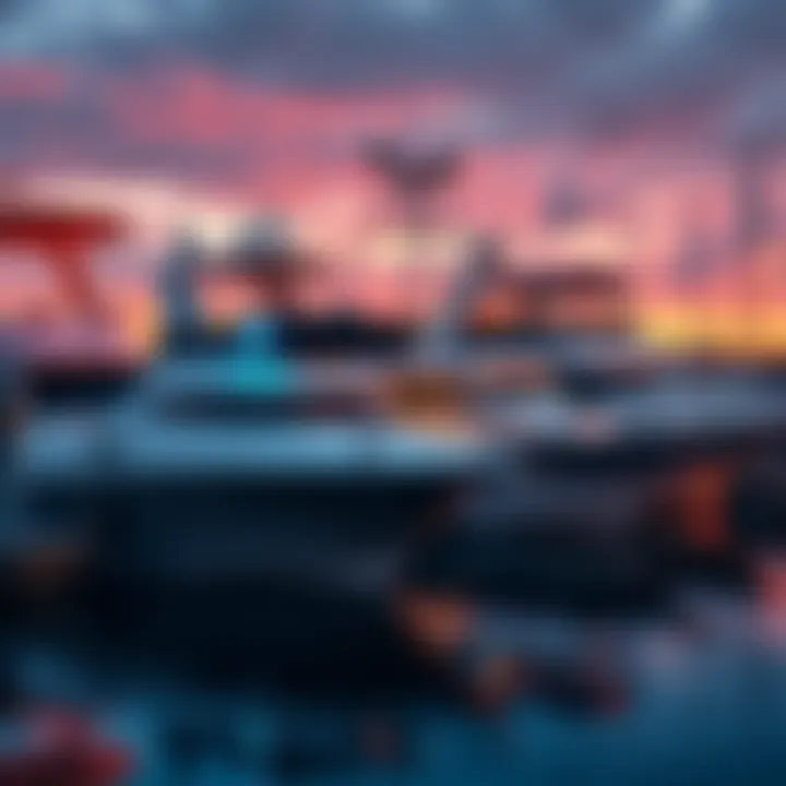 Boat Ownership Investigation A group of boats including the Time Bandit and Cornelia Marie docked at a harbor, illustrating the ownership discussion.