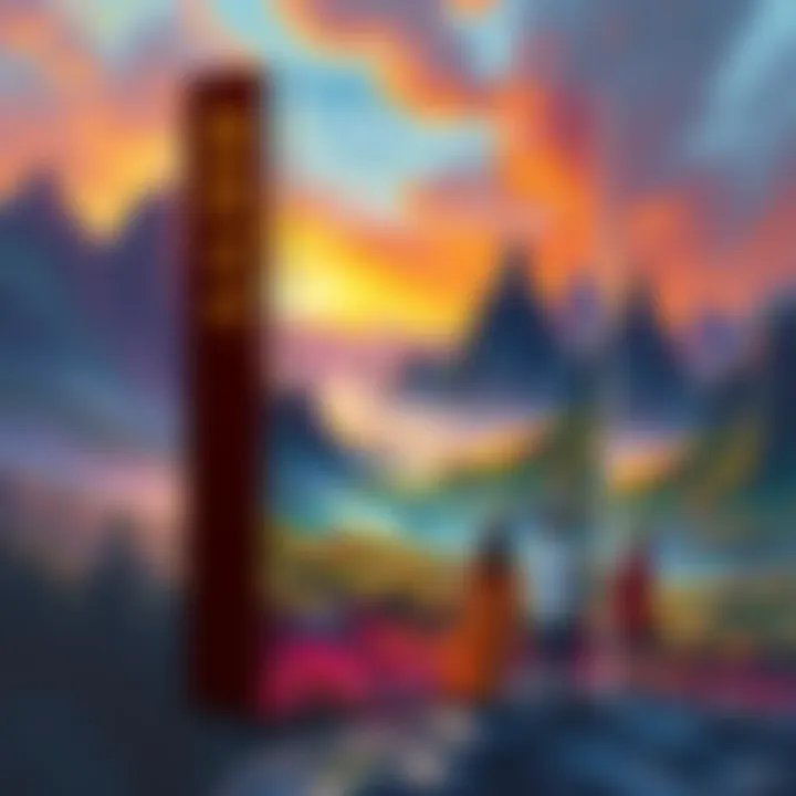 Book Cover for RWS Artwork A colorful book cover featuring RWS artwork by Pamela Smith, showcasing detailed imagery of landscapes and figures.