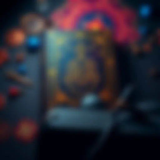 The cover of a book featuring various symbols related to Freemasonry and spirituality, showcasing a blend of colors and intricate designs.