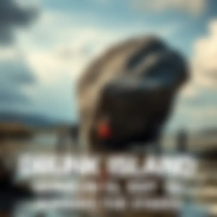 Crew lifting a large boulder on Lot 8 with tools and equipment, while a swampy area is visible in the background.