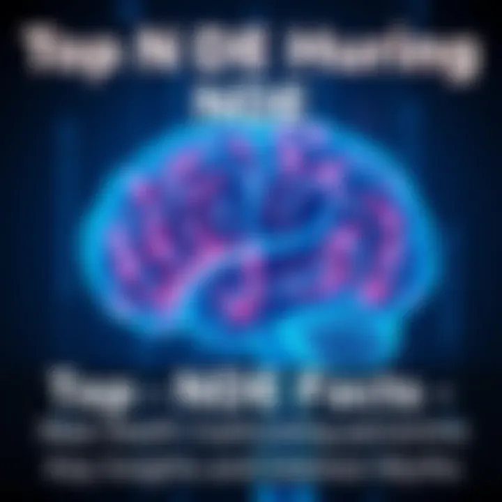 A visual representation of brain activity showing patterns associated with Near Death Experiences.